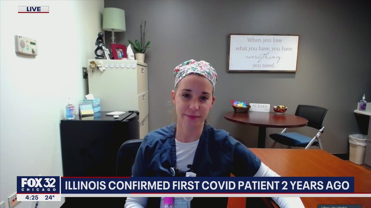 Illinois nurse who treated first local COVID-19 patient speaks out 2 years later