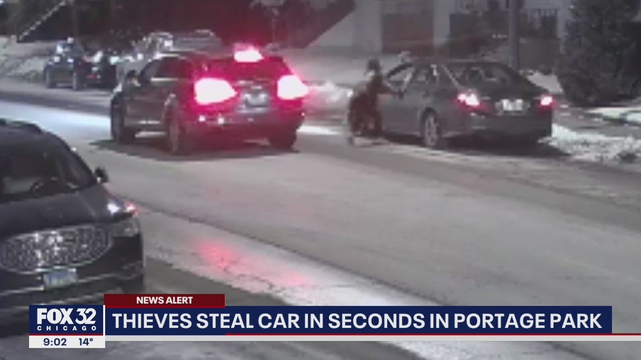 Chicago Thieves Steal Car In Seconds In Portage Park | FOX 32 Chicago