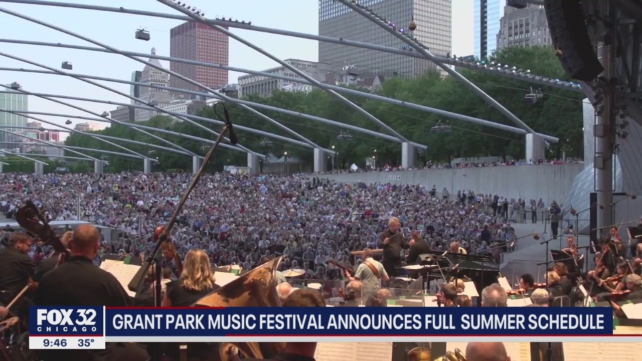 Grant Park Music Festival Announces Full Summer Schedule | FOX 32 Chicago