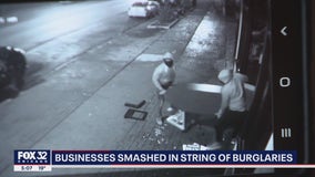 String of businesses burglarized, damaged on Chicago's Northwest Side and in suburbs