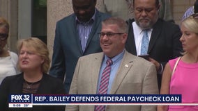 Illinois Republican Darren Bailey pushes back against criticism regarding federal loan he received