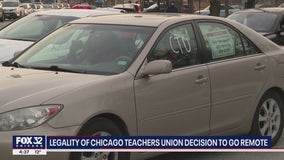Is the Chicago Teachers Union's refusal to work in-person legal?