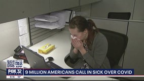 Nearly 9 million Americans called in sick to work this month