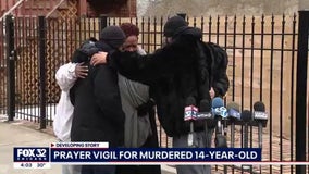 Witness tries to comfort family of 14-year-old boy shot dead: ‘I stood in my doorway and I prayed for him'