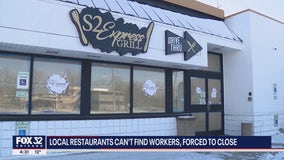 Chicago restaurant owners struggling to find staff to open for business