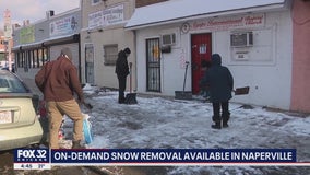 On-demand snow removal service in Naperville now available via app