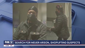 Reward offered for info on suspects accused of setting fires inside northwest Indiana Meijer