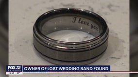 Wedding band found in Wicker Park returned to owner