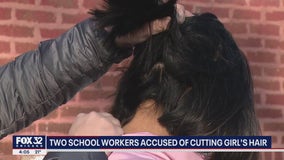 Chicago mother outraged after school workers cut daughter's hair