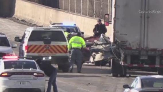 Woman and toddler who were killed in crash allegedly caused by man fleeing police are identified