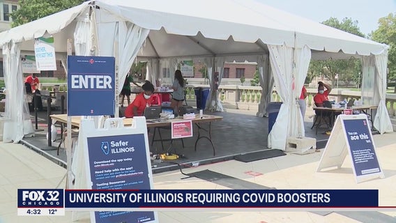 University of Illinois requiring staff, student to get COVID booster shot