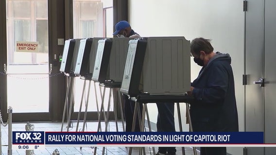 Local group uses anniversary of Capitol Riot as a chance to push for new national voting standards