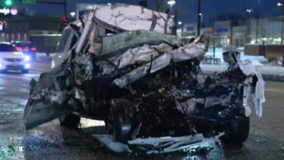 Man dead after crashing into semi in Archer Heights