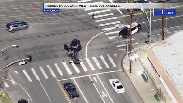 Motorcyclist traveling at more than 130 mph dead after horrific crash in West Hills