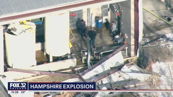 Explosion at Hampshire manufacturing plant injures two people