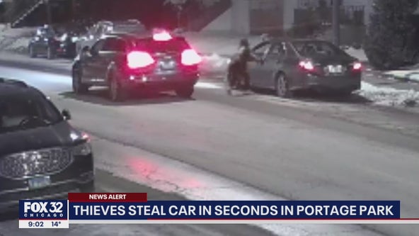 Chicago thieves steal car in seconds in Portage Park