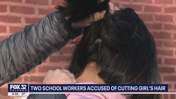 Chicago mother outraged after school workers cut daughter's hair