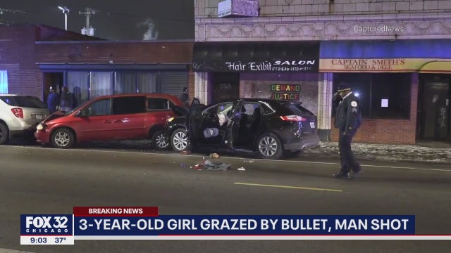 Chatham shooting: Man struck in the face, child grazed in the head