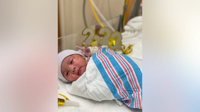 Portage Park baby was born at the stroke of midnight on New Year's Day