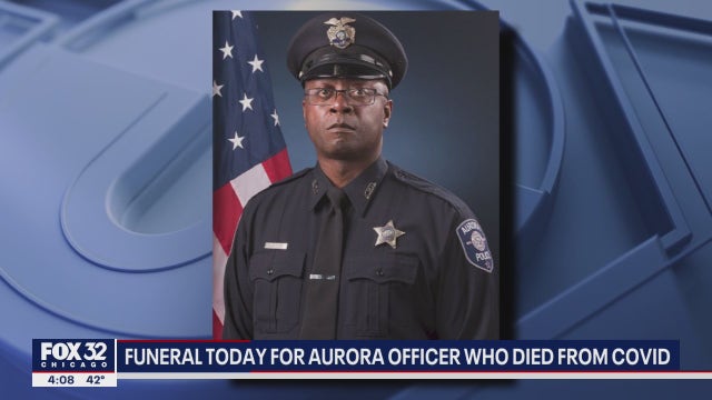 Funeral services held for Aurora police officer who died from COVID-19