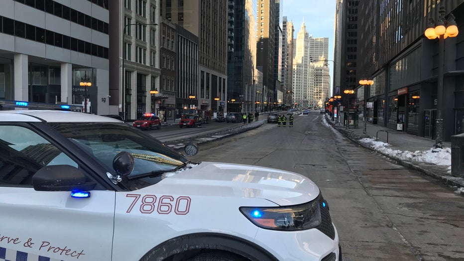 suspicious package in chicago