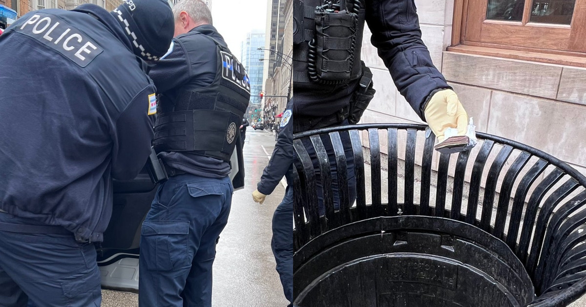Chicago police arrest bank robber on Michigan Avenue, recover money and ...