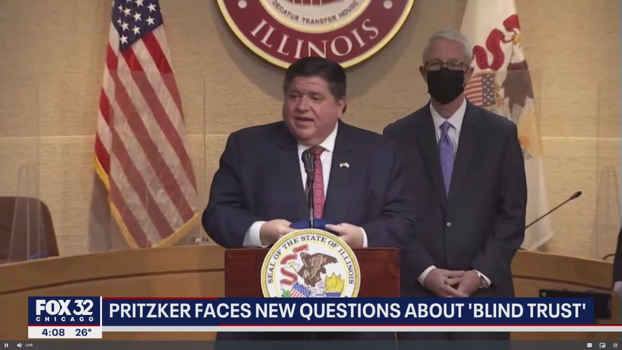 Illinois Gov. Pritzker Under Fire For His 'blind Trust' Investment With ...