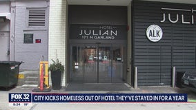 Chicago homeless residing at Hotel Julian during pandemic suddenly relocated