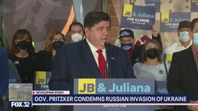 Illinois politicians, including Gov. Pritzker, weigh in on Ukraine invasion