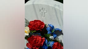 Man arrested after placing flowers at his fiancée's grave: report