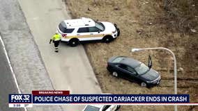 Chicago carjacking suspect leads Illinois State Police on chase across several expressways