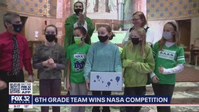Park Ridge 6th grade girls picked as winners in national competition conducted by NASA