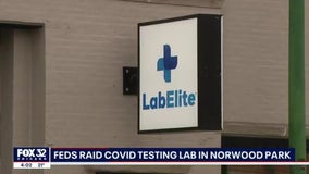 Federal agents raid Chicago COVID-19 testing lab