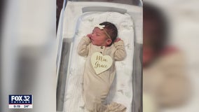 Chicago couple opens up about daughter being born on 2/22/22