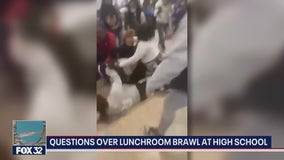 Video shows lunchroom brawl at Oak Park River Forest High School; uncle of injured teens demands answers