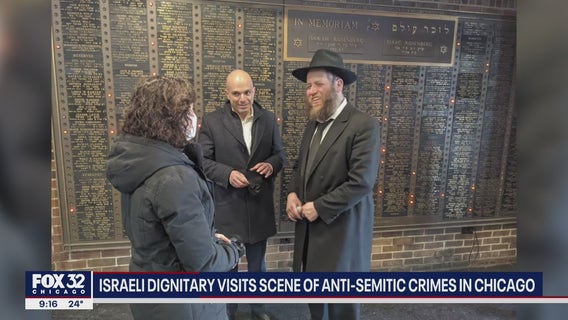 Israeli Consul General Yinam Cohen visits Chicago after recent hate crimes
