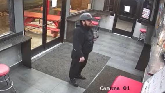 The Wieners Circle says they've identified man who threw brick through glass window