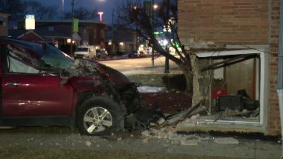 SUV crashes into apartment in Chatham, 74-year-old woman transported