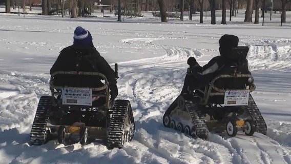 Chicago Park District gives veterans taste of the Winter Olympics
