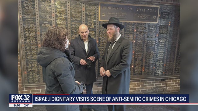 Israeli Consul General Yinam Cohen visits Chicago after recent hate crimes