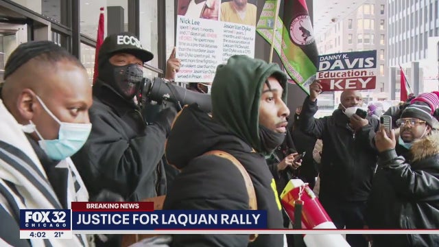 Van Dyke protest: Activists gather to protest release of ex-Chicago cop convicted of murdering Laquan McDonald