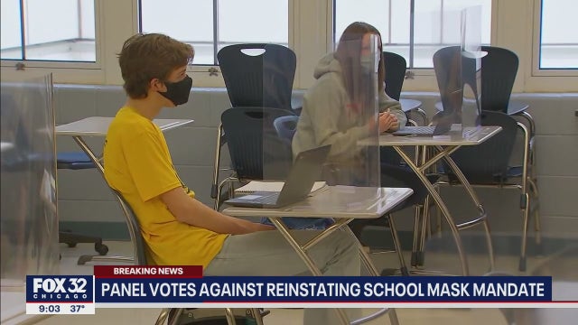 Illinois lawmakers vote against renewing Pritzker's mask mandate for schools