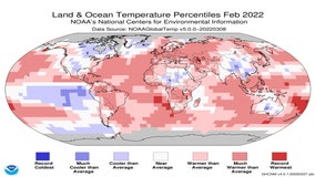 Greater than 99% chance Earth will have a top ten warmest year on record