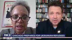 Chicago's Lightfoot, Warsaw mayor work together accepting Ukrainian refugees