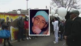Adam Toledo's family marches for justice on anniversary of his shooting death by Chicago police