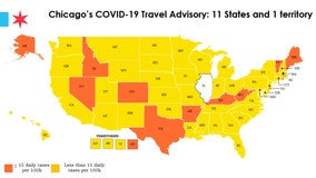 Chicago removes 7 states from COVID-19 travel advisory