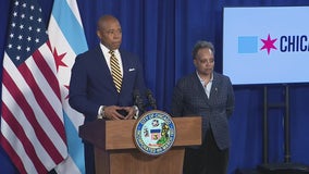 Chicago Mayor Lightfoot talks crime fighting strategy with NYC Mayor Eric Adams