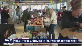 Orland Park volunteers assemble military care packages for US troops