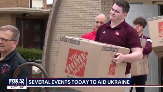 Chicago area residents continue to donate, raise money for Ukrainian refugees