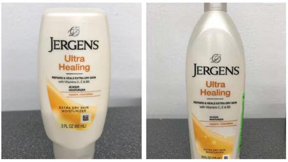 Jergens Ultra Healing Moisturizer recalled because of ...